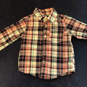 Carter’s button down shirt